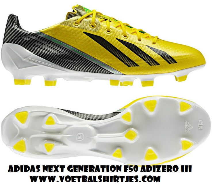 Zweet Van God knoflook Adidas Next generation F50 adiZero III voetbalschoenen Messi -  Voetbalshirtjes.com