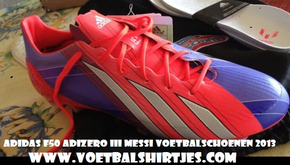 Gewend draad Masaccio Adidas F50 Adizero III Messi voetbalschoenen 2013 - Voetbalshirtjes.com