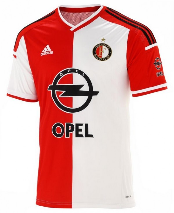 Tegenover Zegevieren uitspraak Feyenoord thuisshirt 2014/2015 - Voetbalshirtjes.com