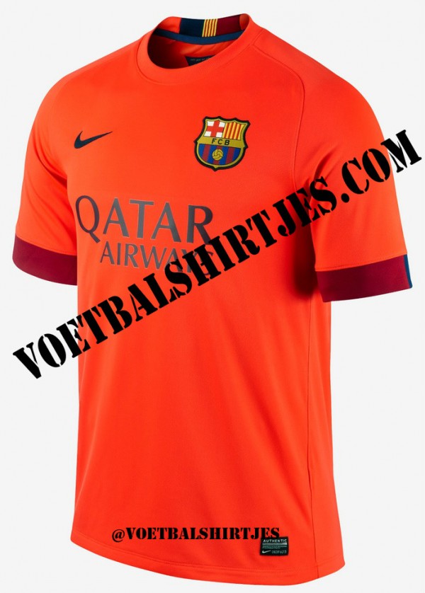 elegant Redenaar ruw Barcelona uitshirt 2014/2015 - Voetbalshirtjes.com
