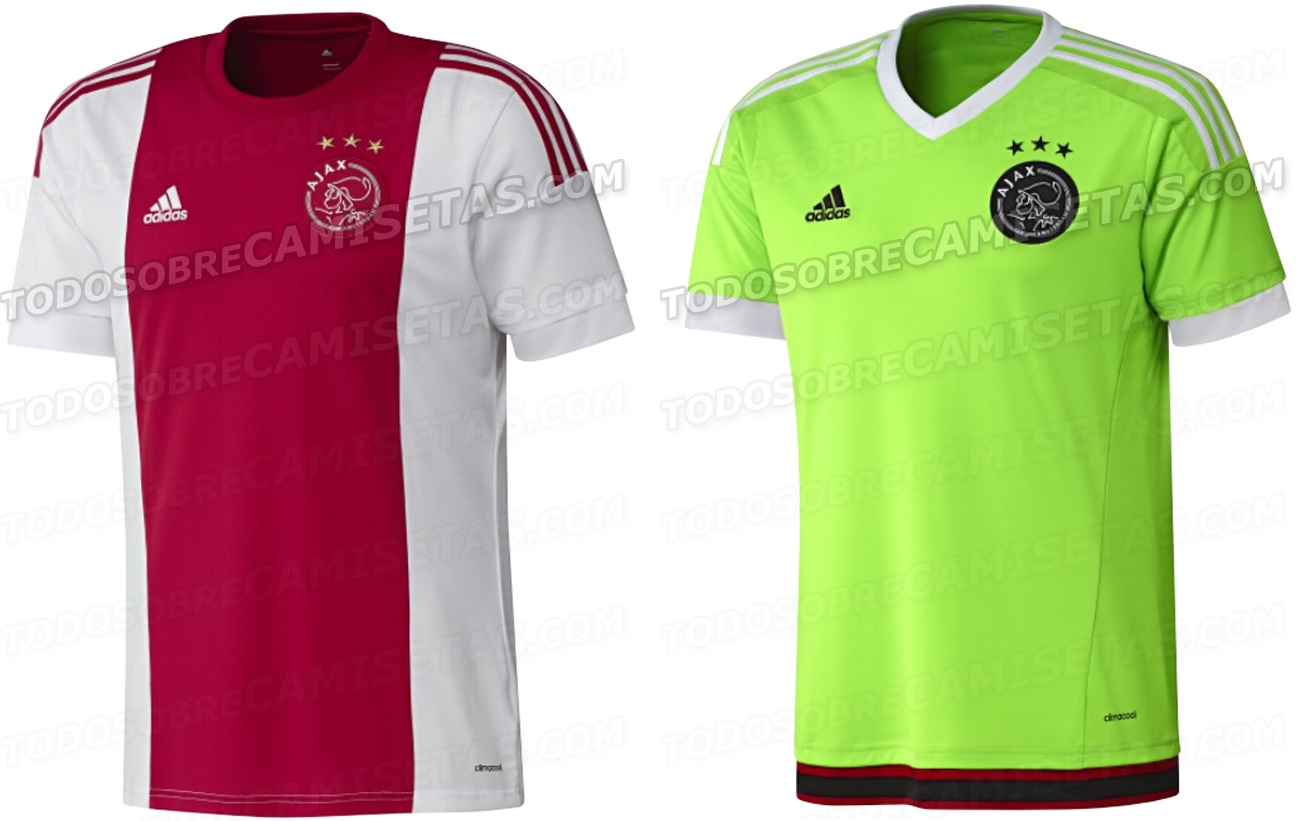 Ajax shirts 15/16 kopen - Ajax thuisshirt uitshirt 2016.