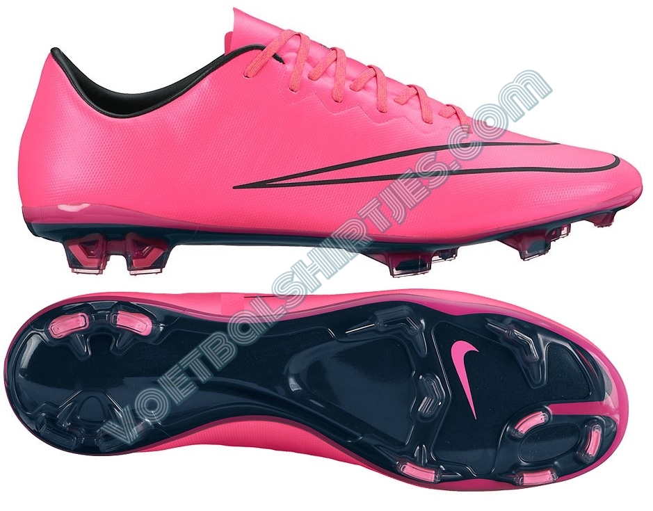 overal affix Blind vertrouwen Nike Mercurial Vapor X Pink - voetbalschoenen
