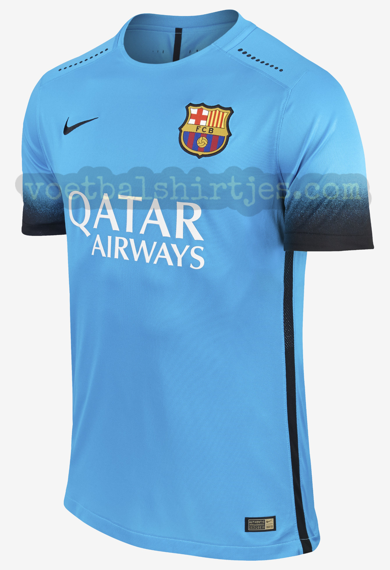 wat betreft Blanco sigaar FC Barcelona 3e shirt 2015/2016 - Barca 3rd kit 15/16