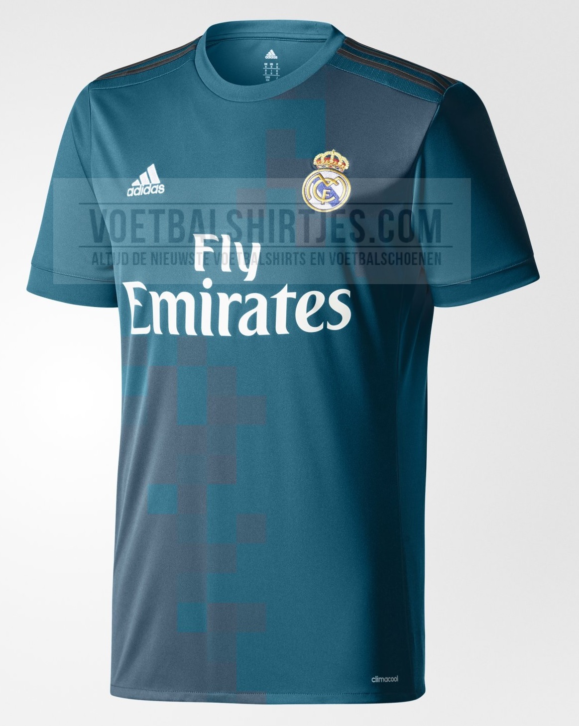 Historicus Actief Arne Real Madrid UCL 17/18 3rd kit - Real Madrid third kit - Real Madrid uitshirt  2018