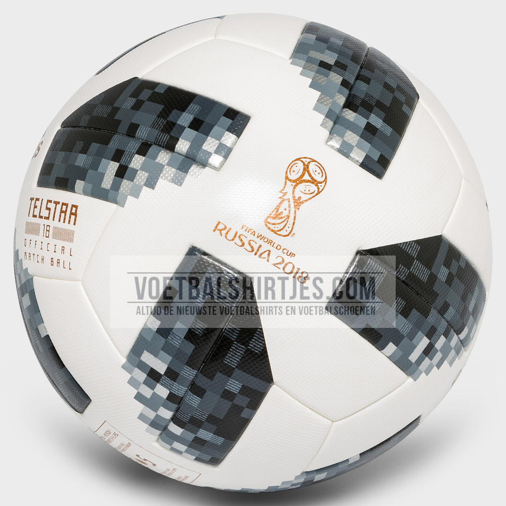 spons kubus plakboek WK 2018 bal - WK voetbal 2018 - Adidas Telstar 18 Russia 2018 matchball